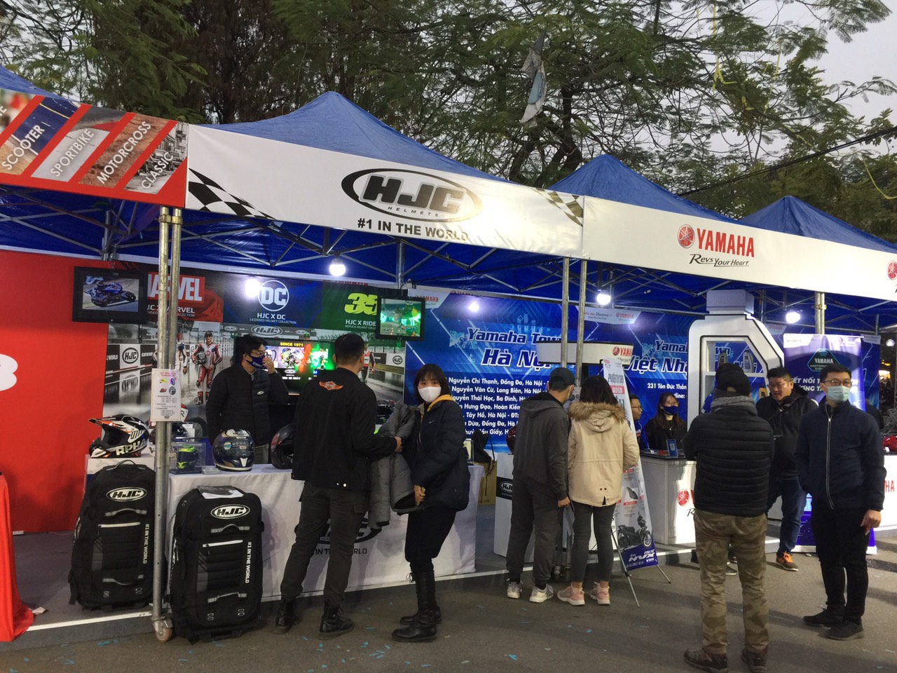 HJC tham gia Yamaha Motor Expo 2021