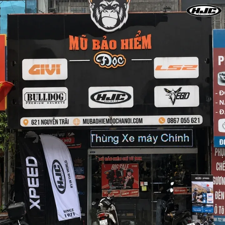 Mũ bảo hiểm Độc Hà Nội